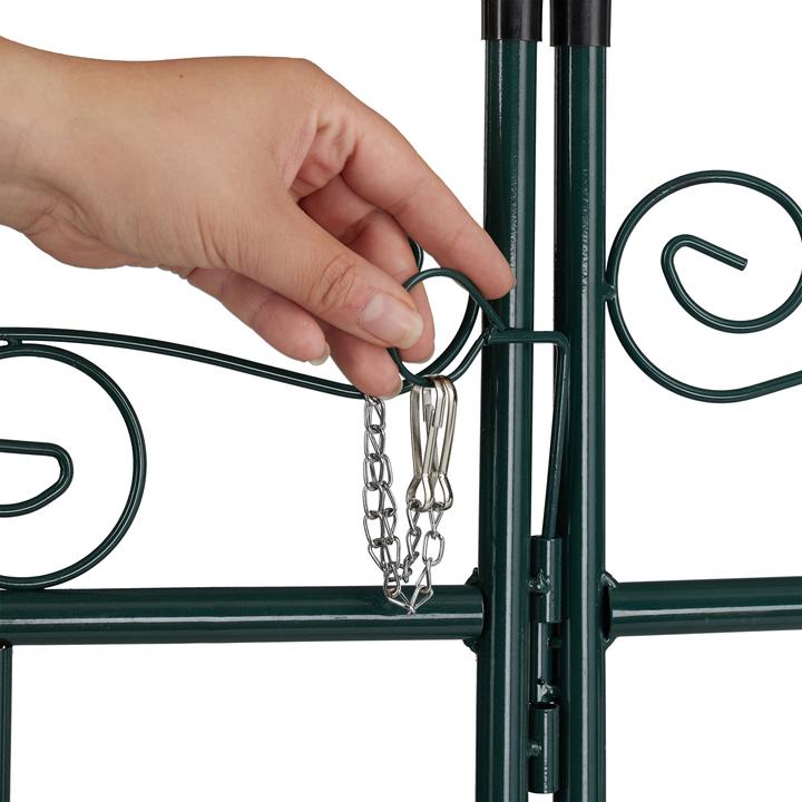 Image du produit Relaxdays Arche de rosiers avec porte (36.50 cm, 113.50 cm)