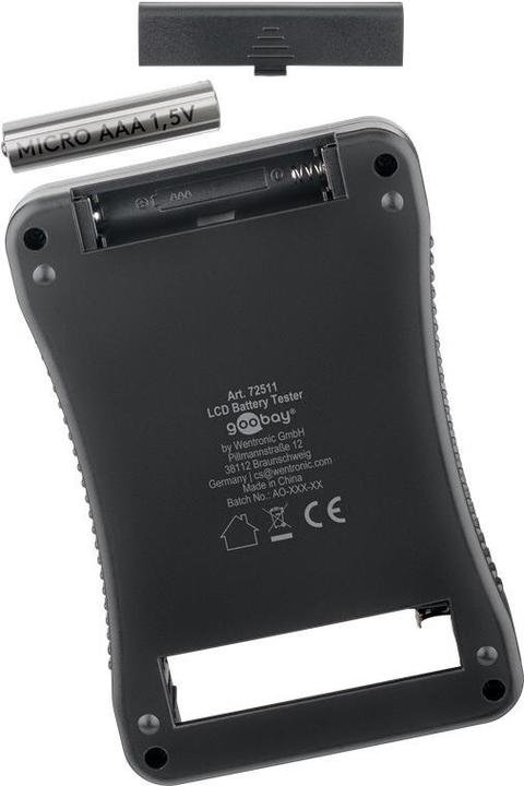 Produktbild Goobay LCD-Batterietester