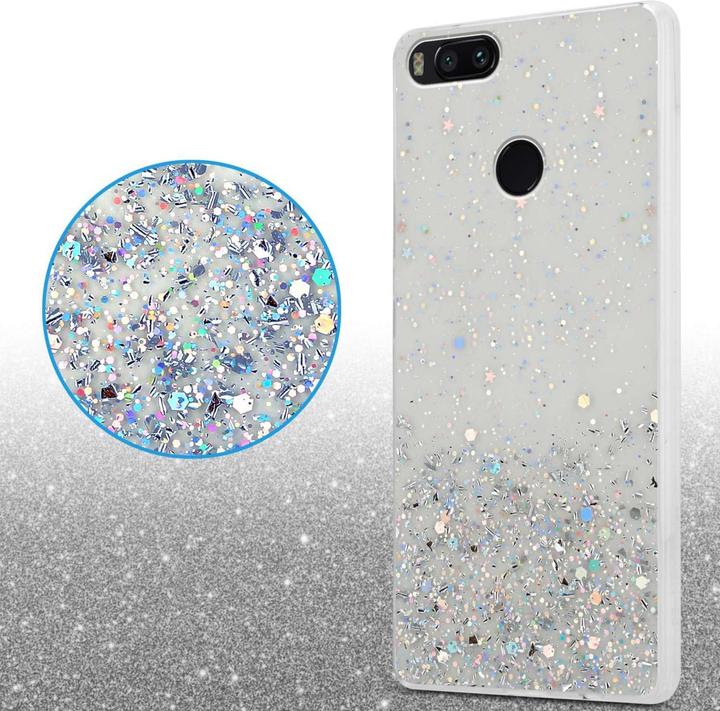 Produktbild Cadorabo TPU Hülle für Xiaomi RedMi A1 mit Glitzer (Xiaomi Redmi A1)