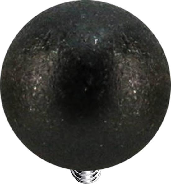 Produktbild Star Piercing Dermal Anchor Kugel schwarz gesprenkelt (Chirurgenstahl 316L, ohne Messing)