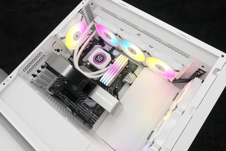 Actual product image Corsair CPC iCUE H150i ELITE LCD XT White