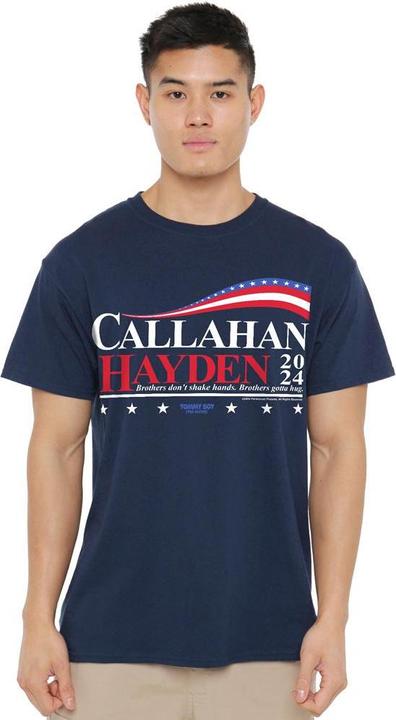 Actual product image Mens Callahan And Hayden For President 2024 T-Shirt (XL)