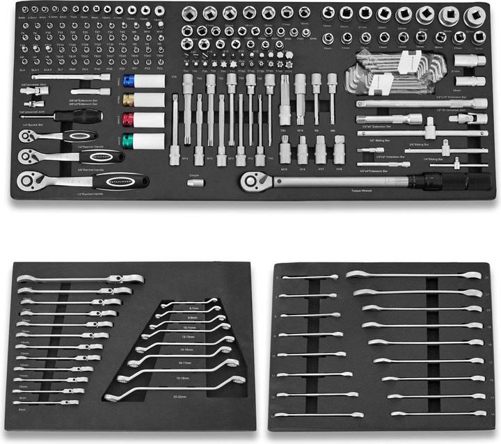 Actual product image Stahlwerk Workshop trolley DINO Tool trolley XXL Assembly trolley 364 tools CrV (364 x)