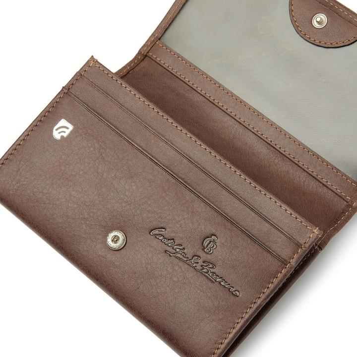 Immagine prodotto Castelijn & Beerens Portafoglio Canyon con protezione RFID in pelle 14 cm