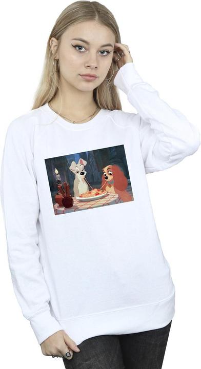 Image du produit Disney - Sweat LADY AND THE TRAMP SPAGHETTI PHOTO - Femme (M)