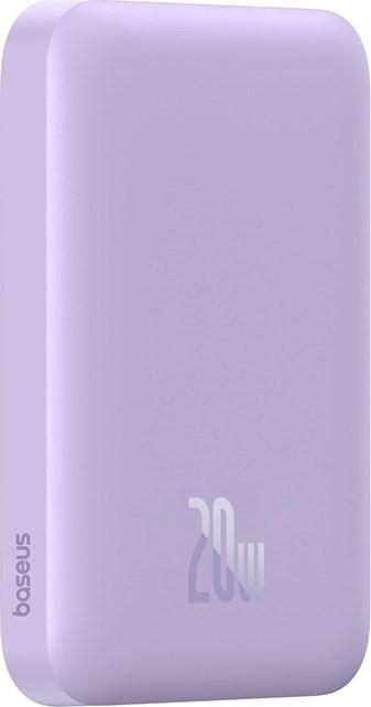 Actual product image Baseus Powerbank mini 6000 mAh 20W (purple) (6000 mAh, 20 W, 20 Wh)