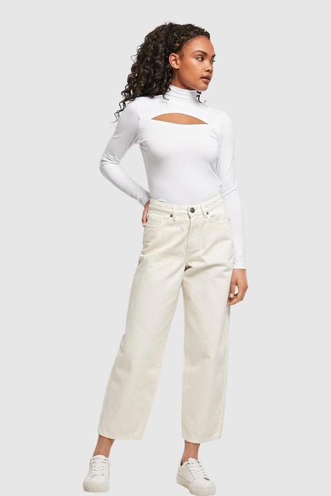 Image du produit Urban Classics Manches longues à col roulé avec découpes pour femmes (4XL)