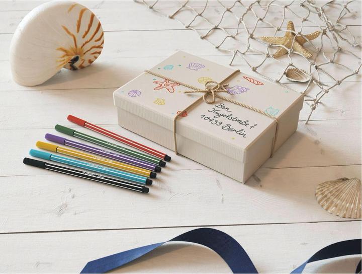 Productafbeelding STABILO Pen 68 Premium viltstift (Turquoise blauw, 1 x)