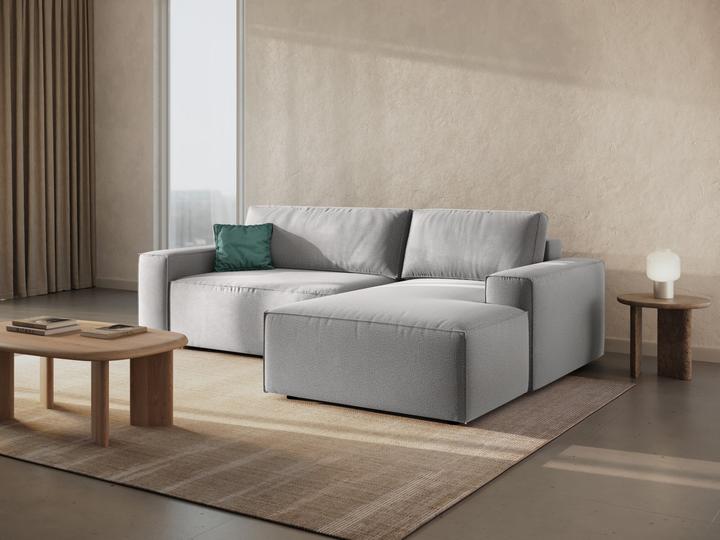 Actual product image Micadoni Right Corner Sofa With Bed Function And Box, "Jodie", 3 Seats, 246x151x86 Made in Europe (Corner sofa)