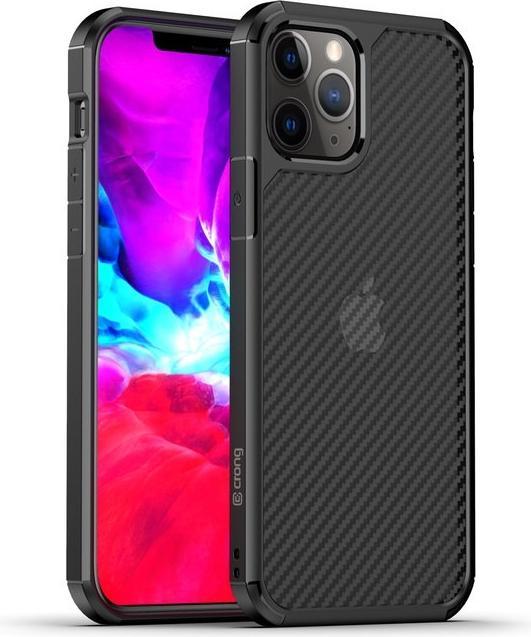 Immagine prodotto Crong Hybrid Carbon - Custodia per iPhone 12 Mini nero (Apple iPhone 12 mini)