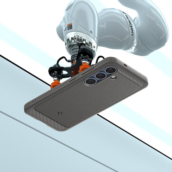 Actual product image Spigen Rugged Armor Mag MagSafe Case for Samsung Galaxy S25 - Gray (Samsung Galaxy S25)