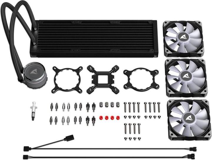 Actual product image Sharkoon S90 RGB AIO 360 MM