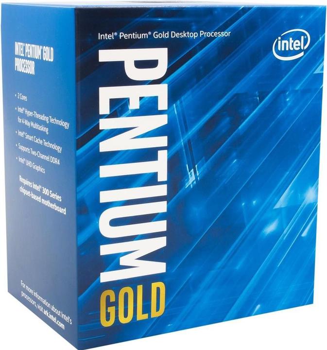 Actual product image Intel Pentium G6400 (LGA 1200, 4 GHz, 2 -Core)