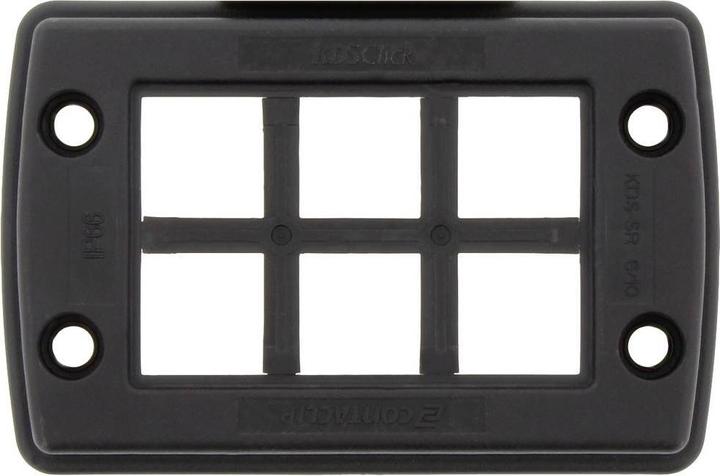 Image du produit Conta-Clip KDS-Set 6/10 BK Passe-câble Polyamide 6.6 Noir 1 pc. (Trou de câble, 10.60 cm)