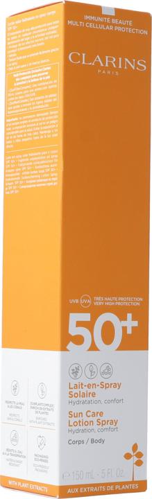 Produktbild Clarins Lait-en-Spray Solaire (Sonnenspray, SPF 50+, 150 ml, 202 g)
