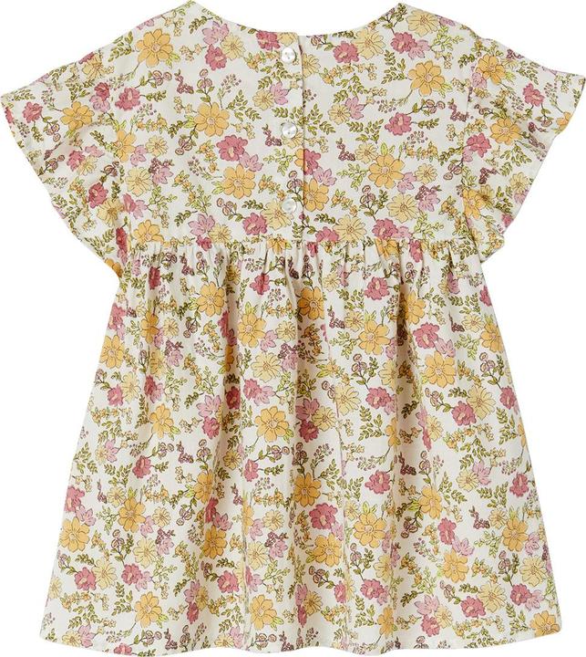 Image du produit Vertbaudet Blouse fille fleurie avec manches courtes à volants (158)