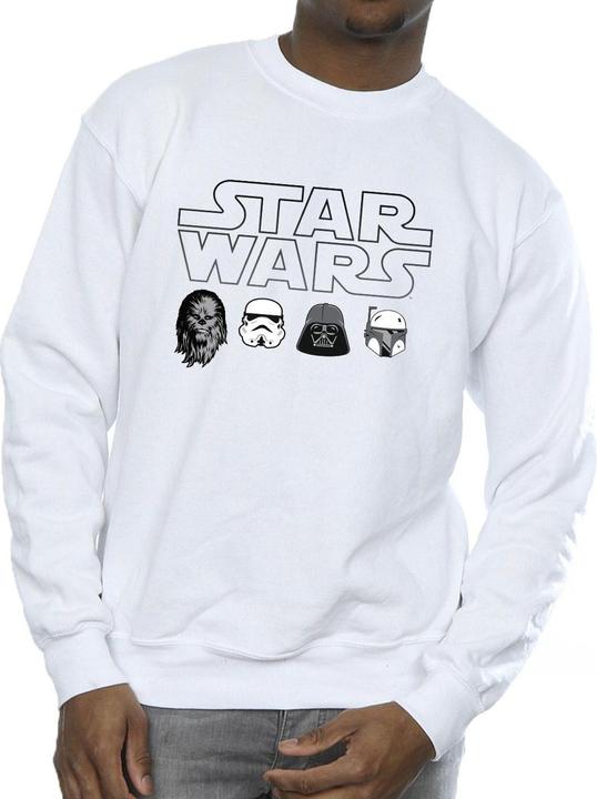 Produktbild Star Wars Character Heads Sweatshirt (S)