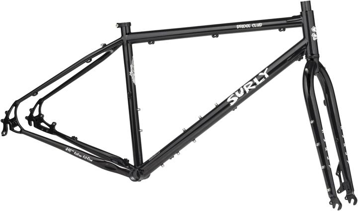 Produktbild Surly Bridge Club MTB Rahmenkit, 26+/27.5+/700C, S, trevor's closet black