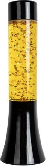 Actual product image Fisura Mini lava lamp black & glitter stars