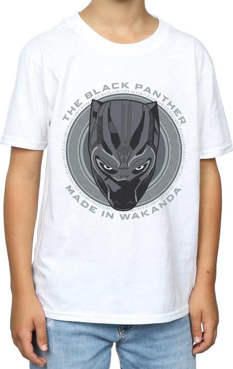 Produktbild Black TShirt aus Baumwolle Jungen Made in Wakanda (140, 146)