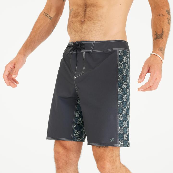 Immagine prodotto Olaian Boardshorts Herren lang 500 Arch Taow 19" schwarz (44)