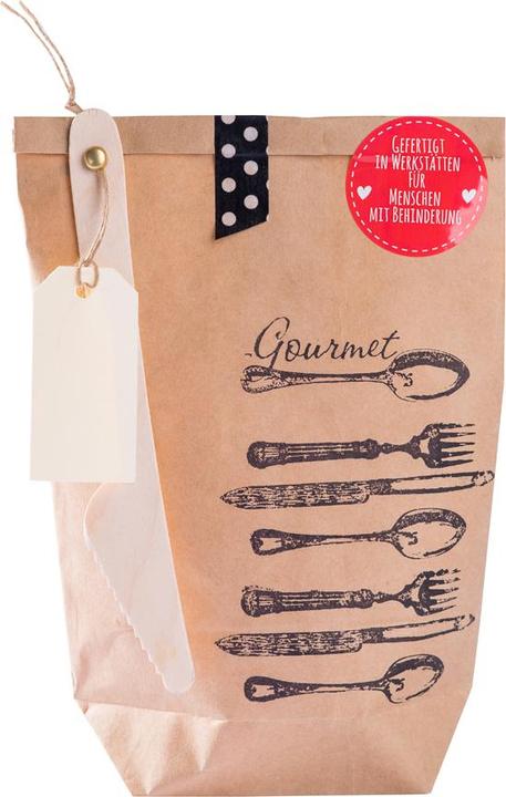 Immagine prodotto Wunderle Borsa delle meraviglie per buongustai Coltello in legno marrone (Carta da regalo)