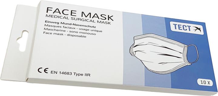 Produktbild Tect Medizinische Maske (Typ IIR, 10 x)