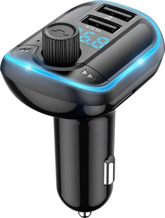 Yesido Y44 Bluetooth FM Transmitter 3.1A Dual USB Ports