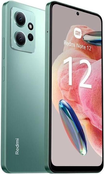 Image du produit Xiaomi Redmi Note 12 (128 Go, Vert menthe, 6.67", Double SIM, 50 Mpx, 4G)