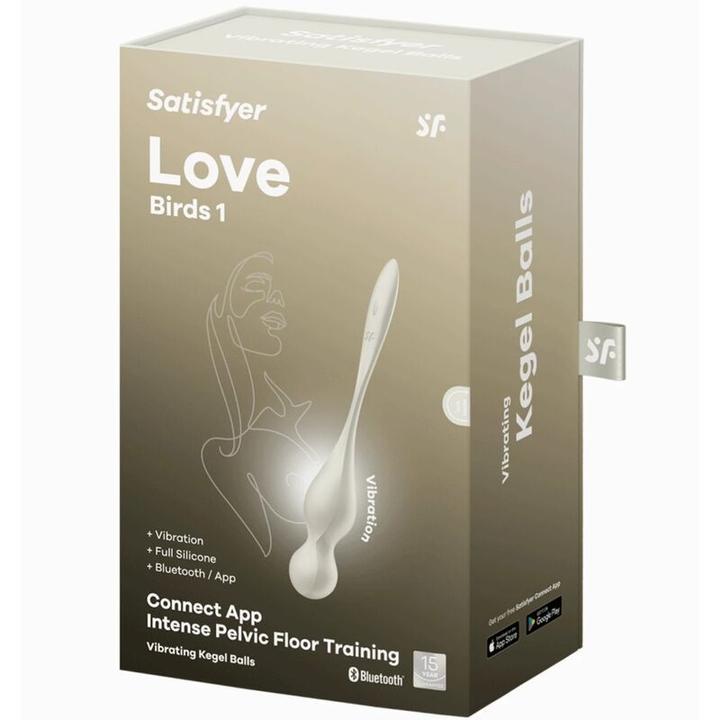 Image du produit Satisfyer - Love Birds Boules De Cône Vibrantes Blanches