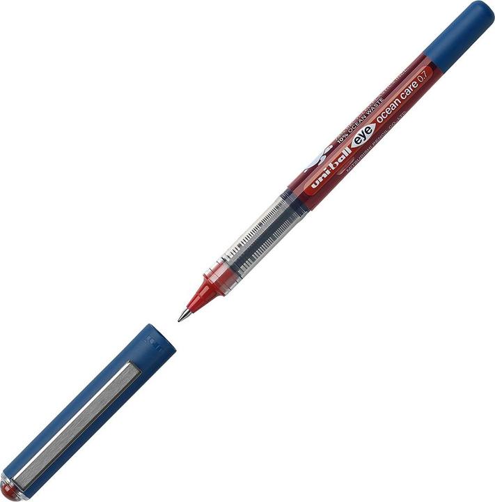 Actual product image Uni-ball UB EYE Ocean Care gel pen 0.4 mm, writing colour: red (Red, 1 x)
