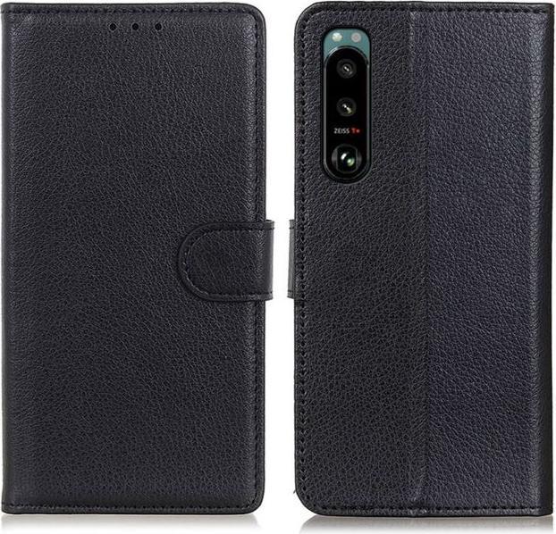 Produktbild MU Classic Litchi Leder Bookcover Series (Sony Xperia 5 III)