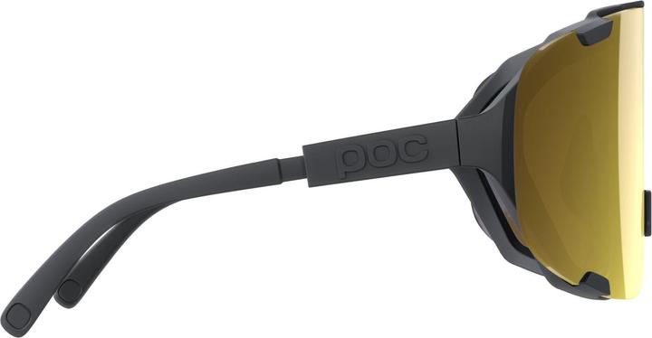 Produktbild Poc Devour Sportbrille Modell 2024 (Partly Sunny Gold, Clarity Road, Uranium Black, Gold)