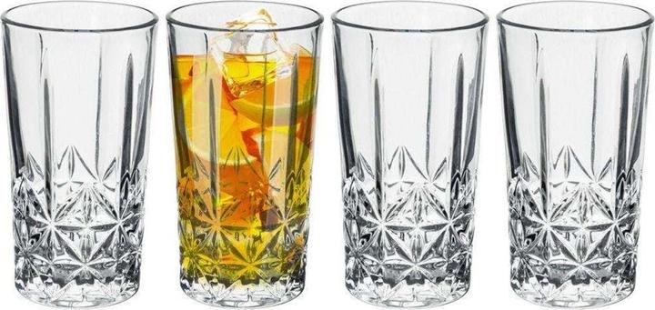 Produktbild Excellent Houseware Elegantes GlÃ¤ser-Set, 4er-Set, 4er-Set, Kristall-Look, je 300 ml (0.30 l, 4 x)