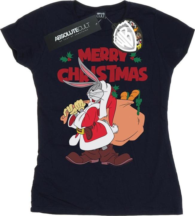 Image du produit Looney Tunes - T-shirt SANTA BUGS BUNNY - Femme (M)