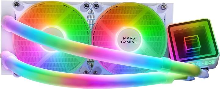 Produktbild Mars Gaming Kit Watercooling Aio Ml-Ultra RGB - 240mm (Blanc)