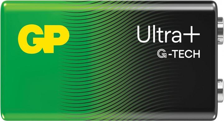 Produktbild GP Batteries Ultra Plus Alkaline Batterie 9 V Block 1er Blister (1 Stk., 9V Block)