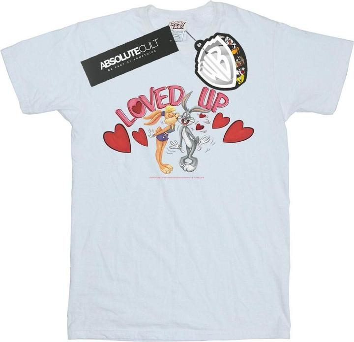 Produktbild Looney Tunes Bugs Bunny And Lola Valentine's Day Loved Up TShirt (XL)
