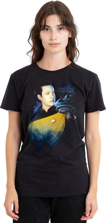 Actual product image Unisex Adult 25th Data T-Shirt (XXL)