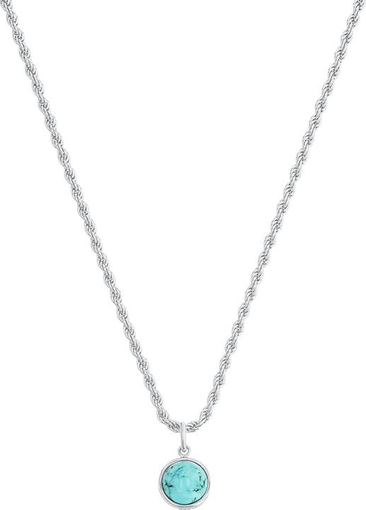 Produktbild Amor Halsschmuck für Damen, 925 Sterling Silber, Türkis synth. (Silber 925)