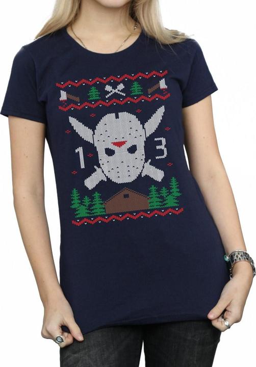Produktbild Absolute Cult Christmas Fair Isle TShirt (M)