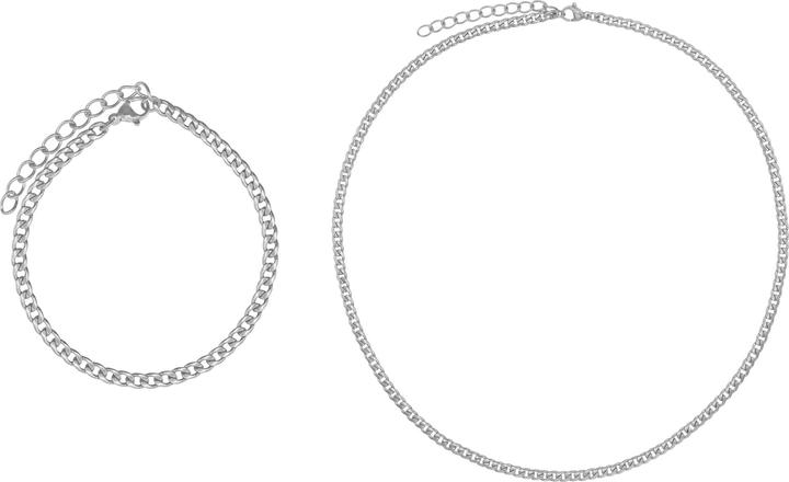 Actual product image Heideman Set Luana silver polished (100% stainless steel)