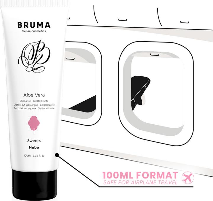 Actual product image Bruma Gel Deslizante Con Aloe Vera Sabor A Nube 100 ml
