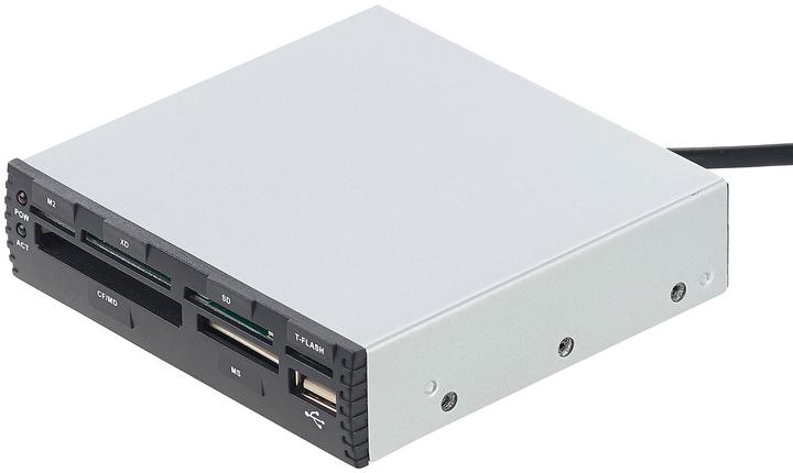 Produktbild Xystec Interner 3,5"-Card-Reader mit Front-USB (9-Polig)
