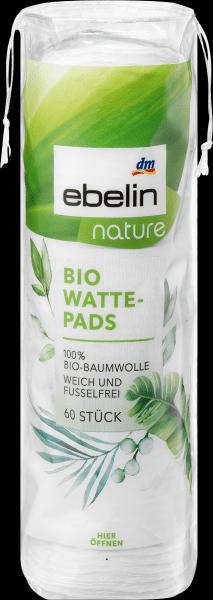 Actual product image dm ebelin Organic cotton pads