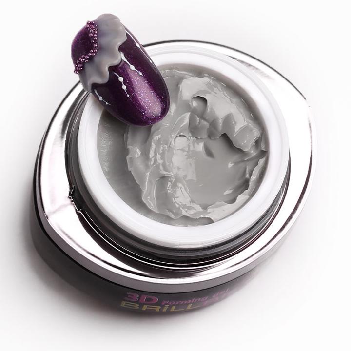 Image du produit BrillBird 3D Forming Gel Gris - 3ml (Gris)