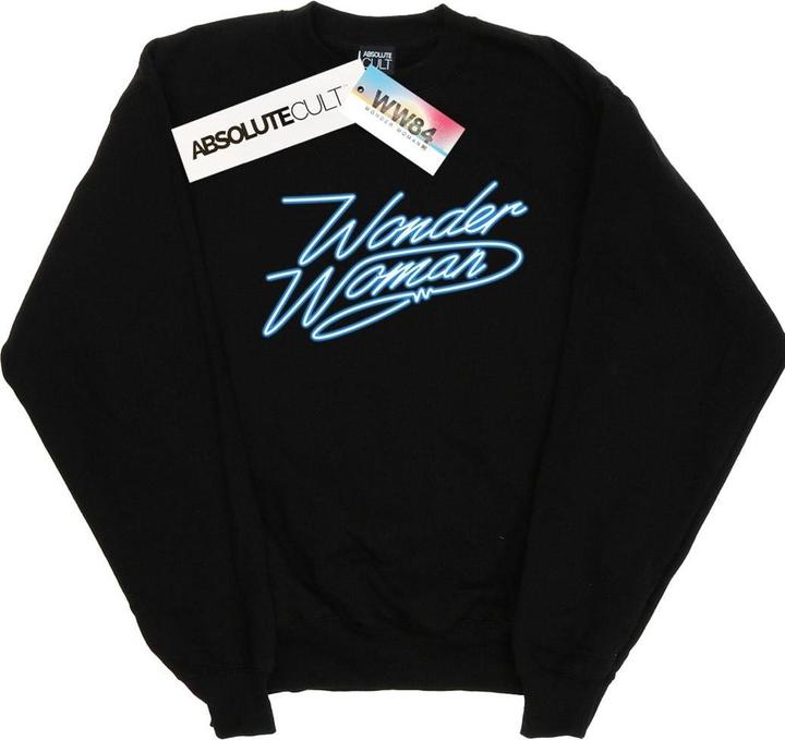 Actual product image Womens/Ladies Wonder Woman 84 Neon Wonder Woman Sweatshirt (XL)