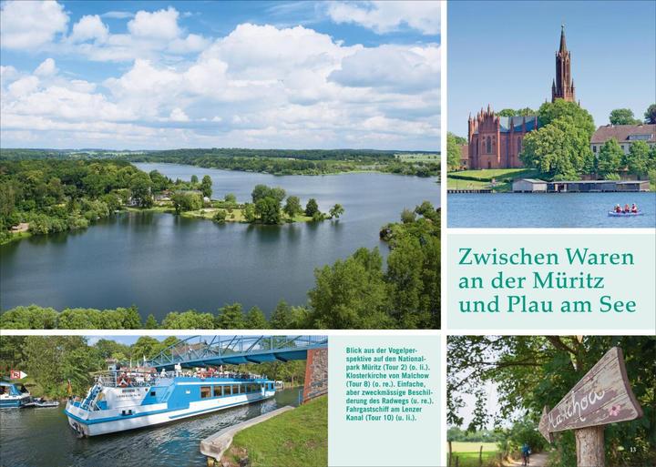Actual product image Radtouren am Wasser Mecklenburgische Seenplatte (German, Hans Zaglitsch, Linda O'Bryan, 2021)