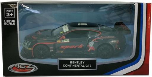 Actual product image MSZ Die-cast model Bentley Continental GT3, 1:43