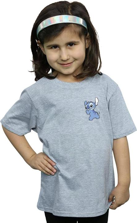 Immagine prodotto Disney Lilo And Stitch Stitch Backside Breast Print Maglietta Ragazze (116)